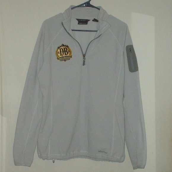 Marmot Polartec Devil's Backbone long sleeve fleece sweater w/ zippered front